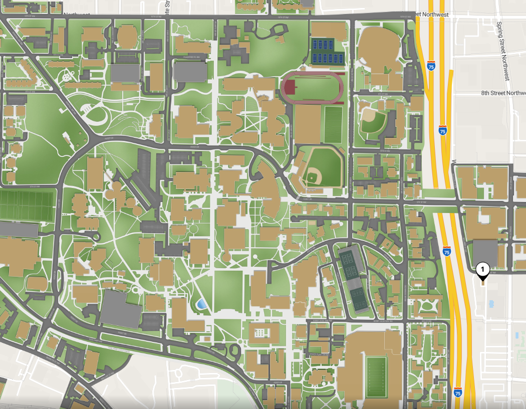 Map to venue